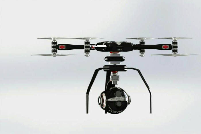Thermal infrared camera drones developed by UMAC Air and VARAVON