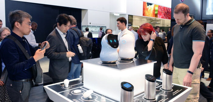 Smart Home that was prepared at LG Electronics’ booth of IFA 2027